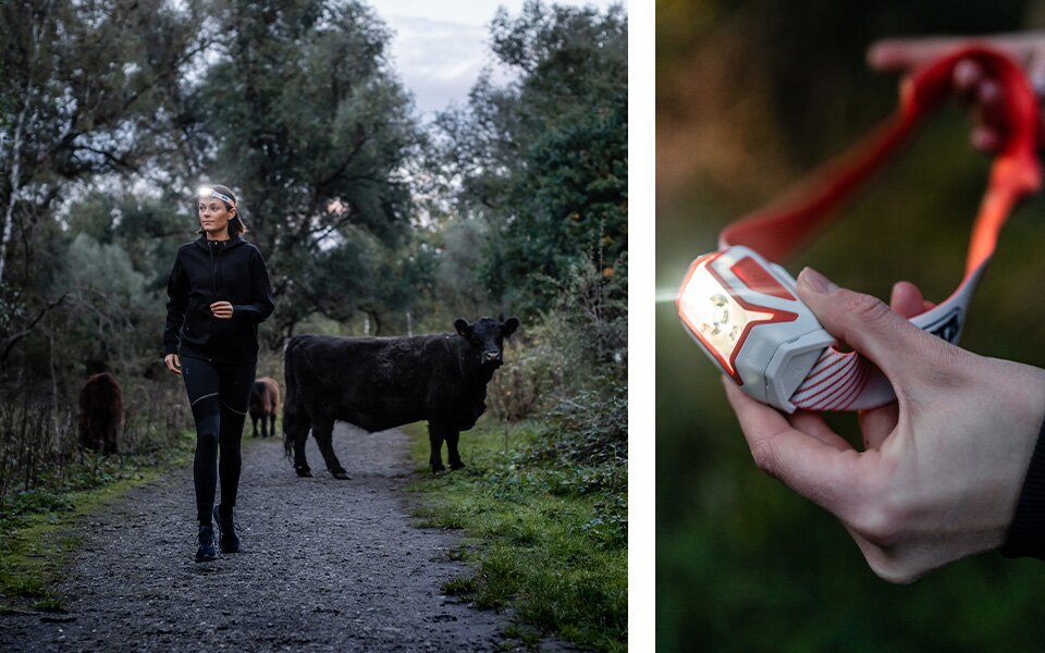 Hardlopen met de Petzl Actick Core-hoofdlamp