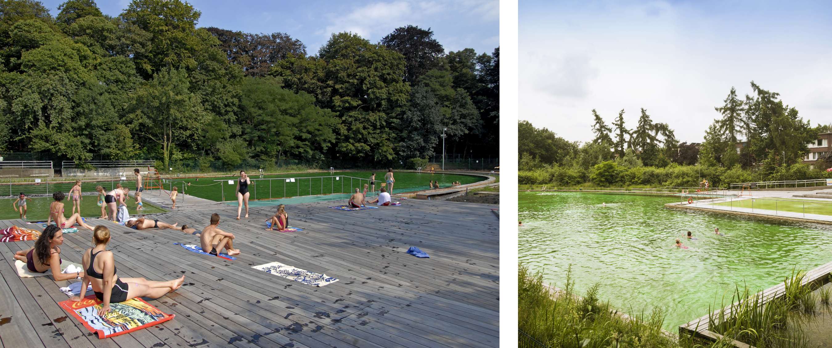 Zwemvijver Boekenbergpark in Deurne