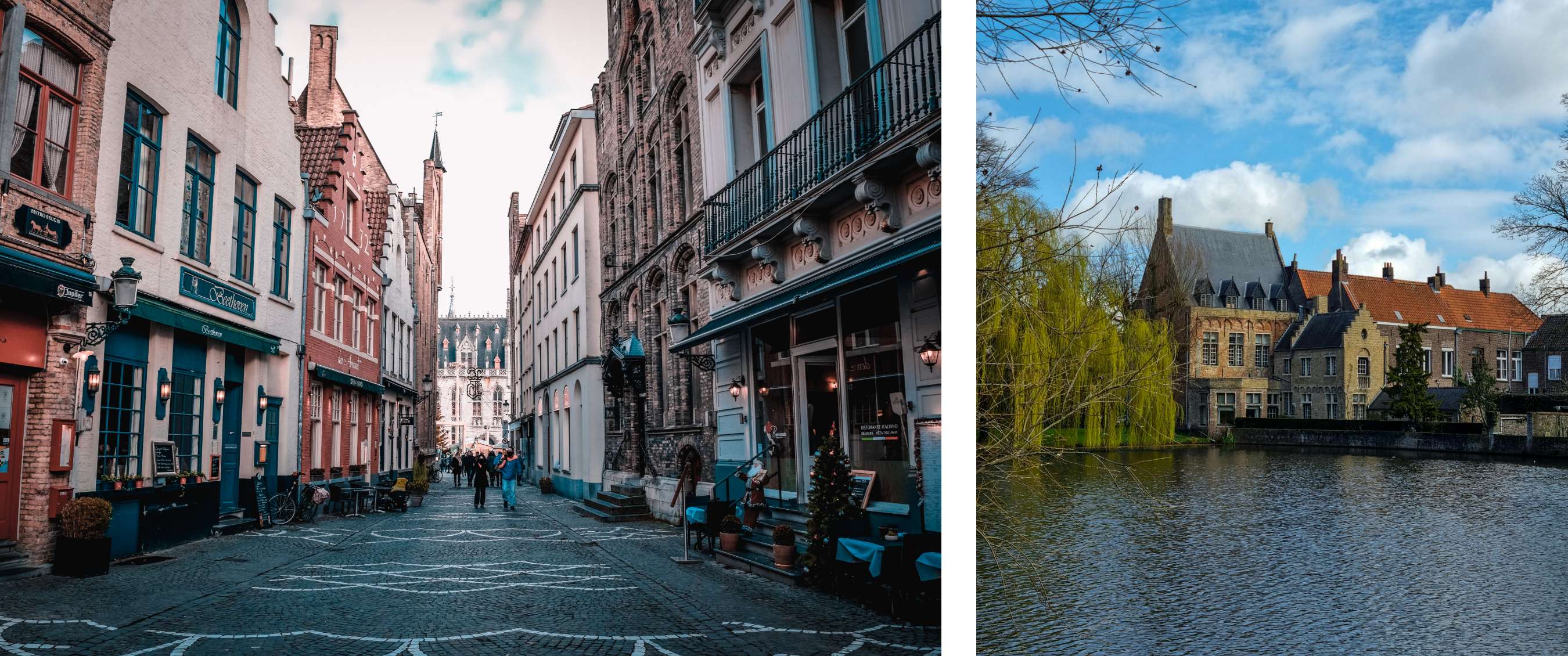 De straten van Brugge