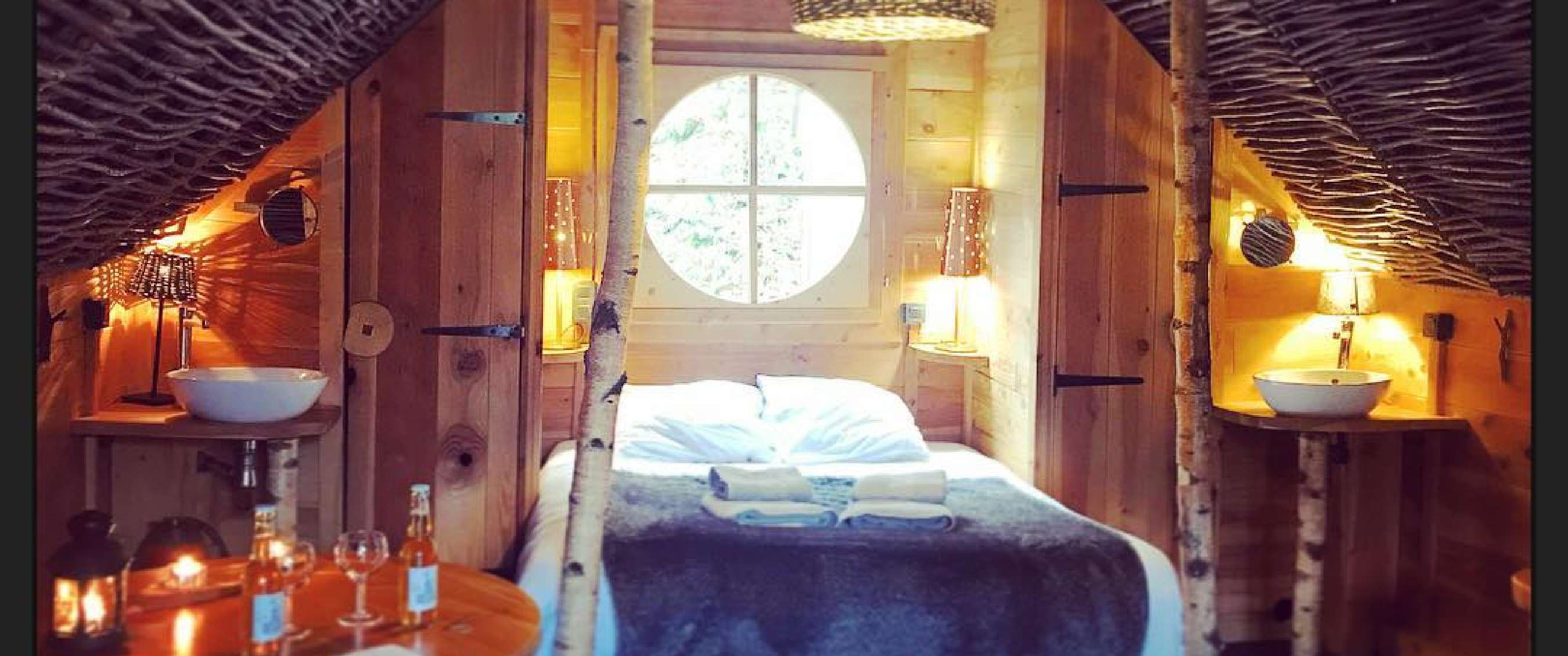 Boomhut Les Cabanes de Rensiwez