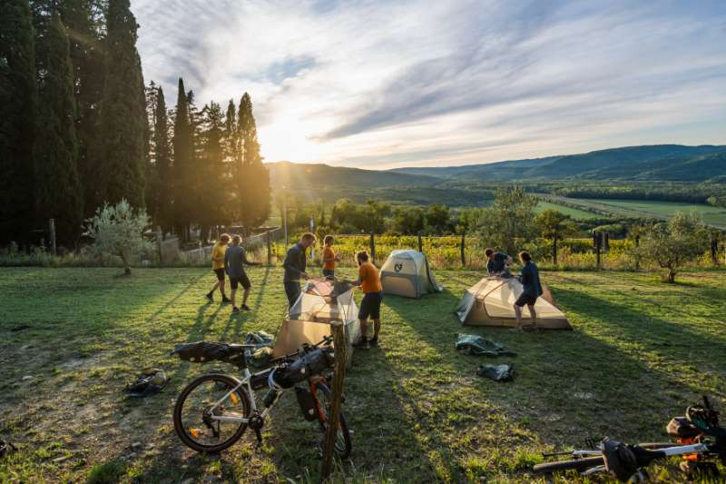 Op bikepacking met de ultralichte Dragonfly-tent van NEMO